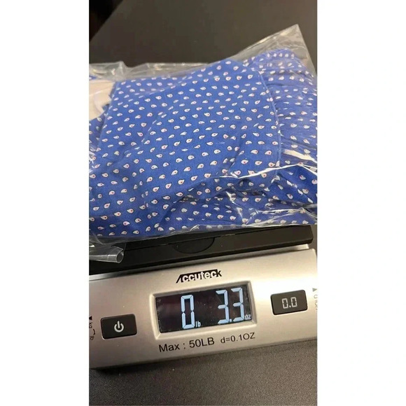 Vintage Hand Made No Brand Blue Polka Dot Collared Easter Dress Size 3T Girls - Picture 9 of 10